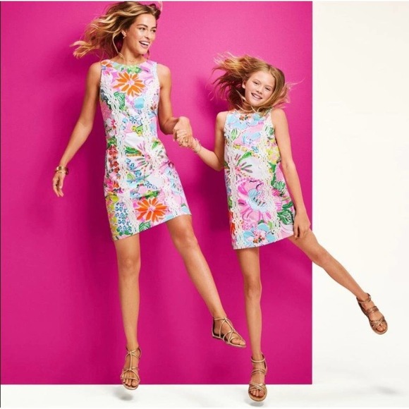 Lilly Pulitzer Dress Teen/Child Size XL 20th AnniversaryNoseyPosie